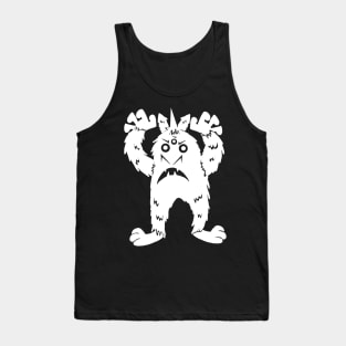 Fluffy Monster Unicorn V2 Tank Top